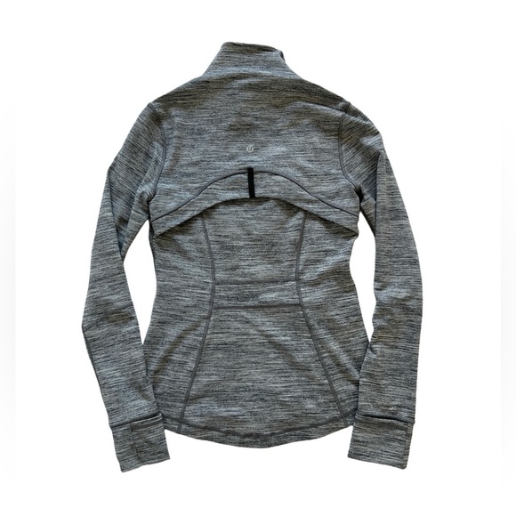 Lululemon Gray Black Define Jacket Full Zip Gorpcore sport Gym Athletic 6 S - Picture 10 of 11